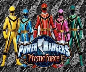 yapboz Power Rangers Mystic Force